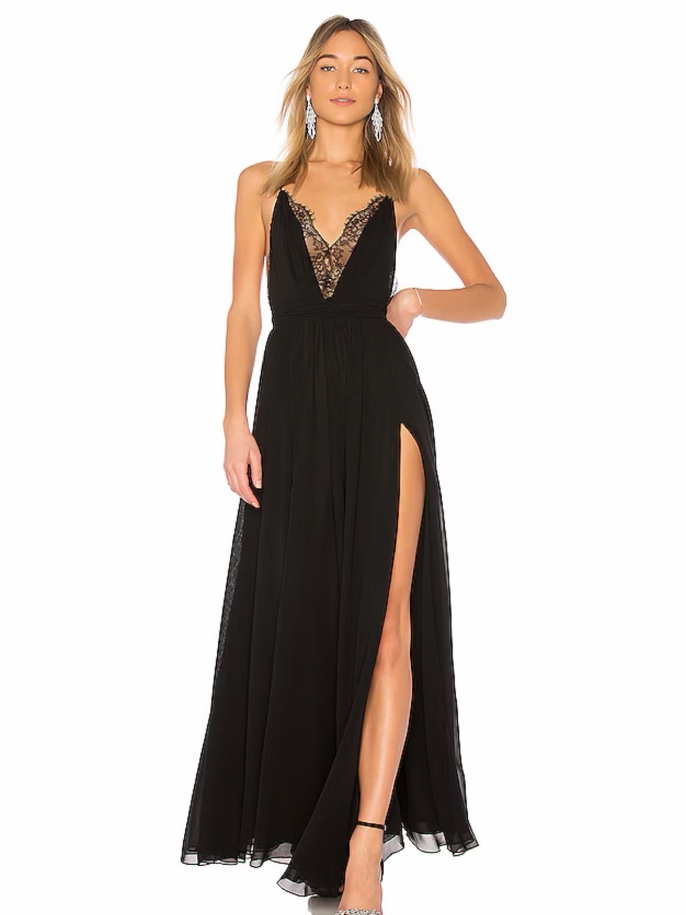 Justin Gown in Black- Michael Costello